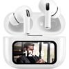 20 - AUDIFONOS "AIRPODS" "A9 PRO" CON PANTALLA TACTIL (1 PZA)