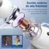 20 - AUDIFONOS "AIRPODS" "A9 PRO" CON PANTALLA TACTIL (1 PZA)
