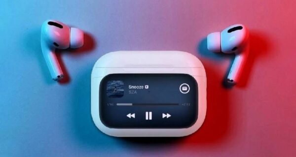 20 - AUDIFONOS "AIRPODS" "A9 PRO" CON PANTALLA TACTIL (1 PZA)