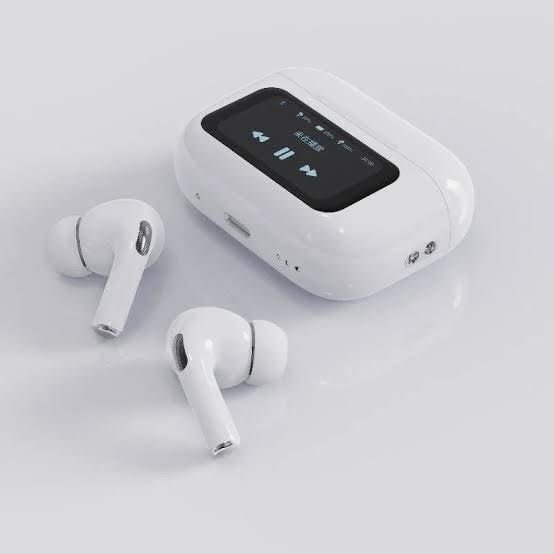 20 - AUDIFONOS "AIRPODS" "A9 PRO" CON PANTALLA TACTIL (1 PZA)