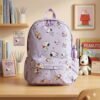 YZ-5104 - MOCHILA DISEÑO "CARTOON" x "SNOOPY" (1 PZA)