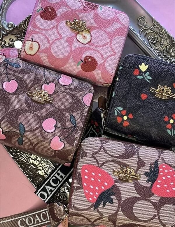 WXL-1087 - MINI MONEDERO x "COACH" (1 PZA)