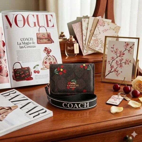 WXL-1087 - MINI MONEDERO x "COACH" POR TERCIA (3 PIEZAS)