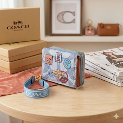 WXL-1087 - MINI MONEDERO x "COACH" (1 PZA)