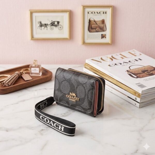 WXL-1087 - MINI MONEDERO x "COACH" (1 PZA)