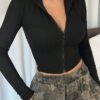 DY54282 - CHAMARRA DEPORTIVA CORTE "CROP" PARA DAMA POR TERCIA (3 PIEZAS)