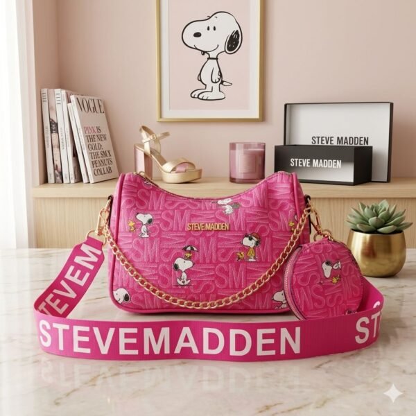 S917-670 - CROSSBODY DE "PERSONAJES" CON MONEDERO x "STEVE MADDEN" (1 PZA)