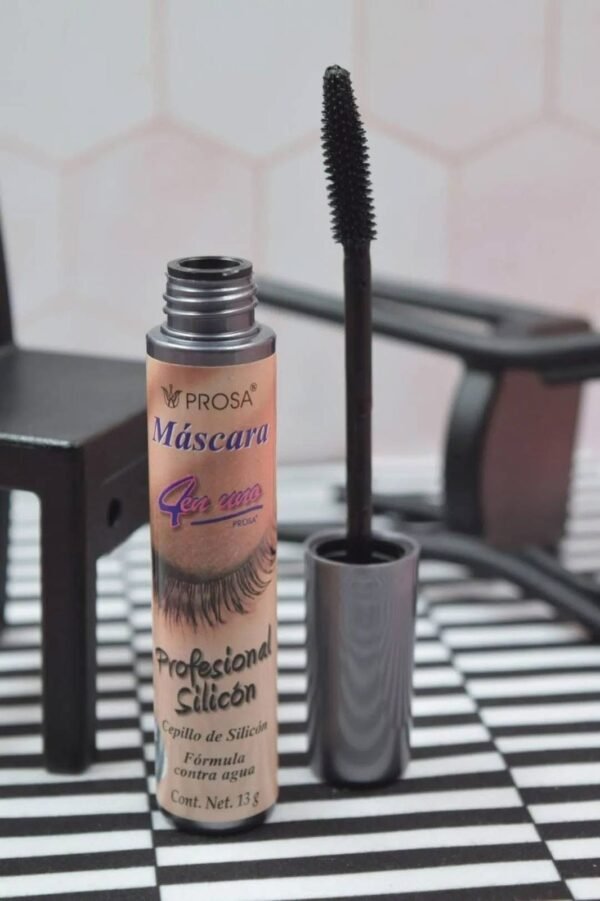 15190 - MASCARA "PROFESIONAL SILICON" x "PROSA" TAPA GRIS (1 PZA)