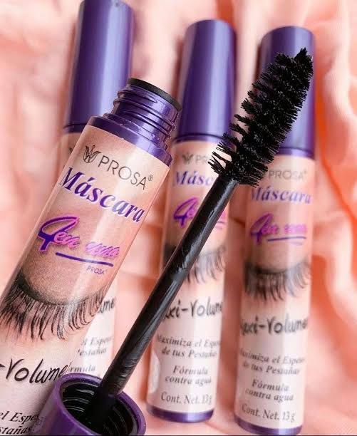 15153 - MASCARA "MAXI-VOLUMEN" x "PROSA" TAPA MORADA (1 PZA)