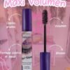15153 - MASCARA "MAXI-VOLUMEN" x "PROSA" TAPA MORADA (1 PZA)