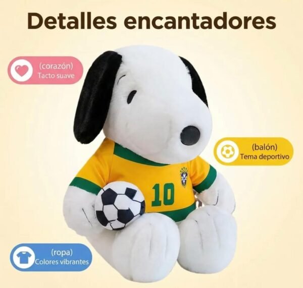 LU88586 - PELUCHE FUTBOLERO x "SNOOPY" (1 PZA)