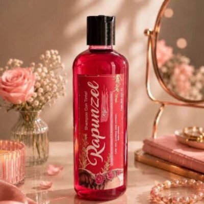 TNRJ - SHAMPOO CON TINTE COLOR ROJO x "RAPUNZEL". (1 PZA)