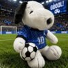 LU88586 - PELUCHE FUTBOLERO x "SNOOPY" (1 PZA)