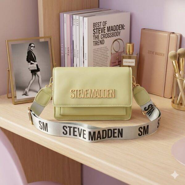 M643-24 - CROSSBODY DISEÑO LISO x "STEVE MADDEN" (1 PZA)