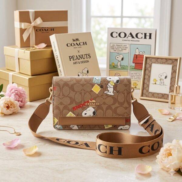 M643-31 - CROSSBODY "COACH" x "SNOOPY" (1 PZA)