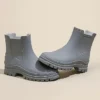 807- BOTAS DE DAMA PARA LLUVIA. (1 PZA)