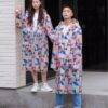 B123 - IMPERMEABLE PARA ADULTO CON DISEÑO "KAWAII" (1 PZA)