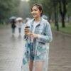 B123 - IMPERMEABLE PARA ADULTO CON DISEÑO "KAWAII" (1 PZA)