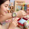 E208 - RELOJ x "SNOOPY" CON CAJA (1 PZA)