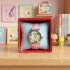 E208 - RELOJ x "SNOOPY" CON CAJA (1 PZA)