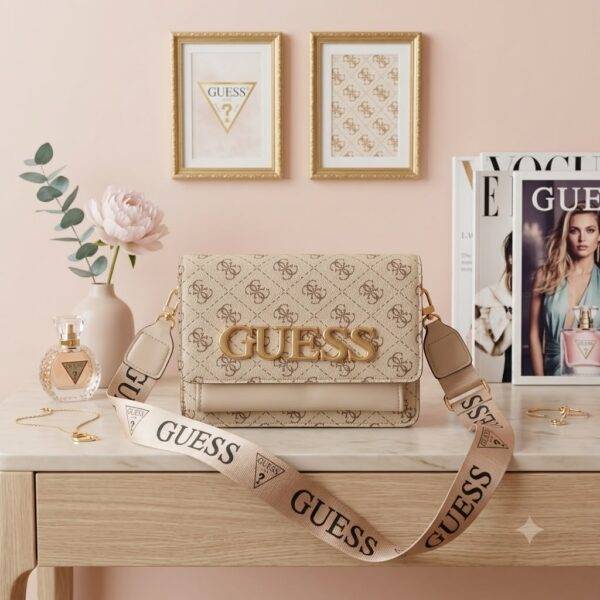 M64323 - CROSSBODY x "GUESS" CON DISEÑO "G" (1PZA)