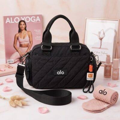 XM-2049 - MINI TOTE BAG CON LLAVERO x "ALO" (1 PZA)