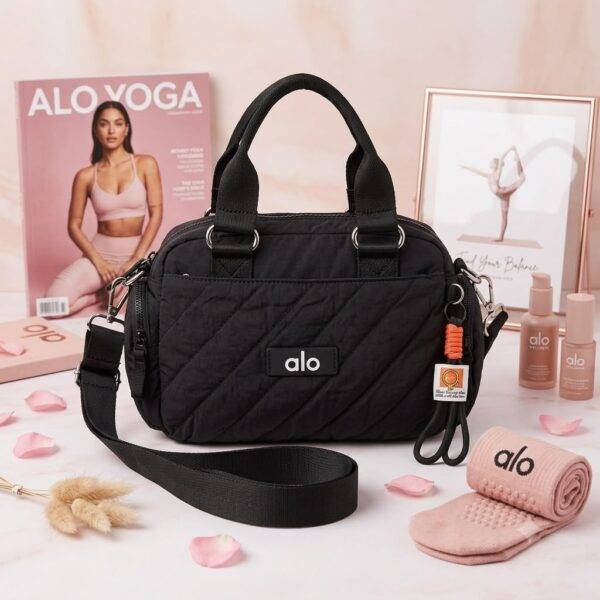 XM-2049 - MINI TOTE BAG CON LLAVERO x "ALO" (1 PZA)