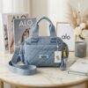 XM-2049 - MINI TOTE BAG CON LLAVERO x "ALO" (1 PZA)
