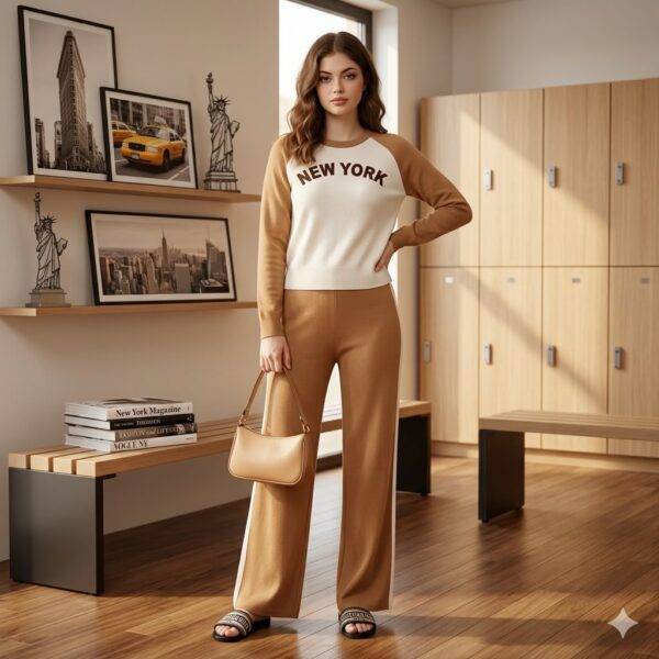 GDT-2958 - CONJUNTO DE PUNTO "NEW YORK" PARA DAMA (1 PZA)