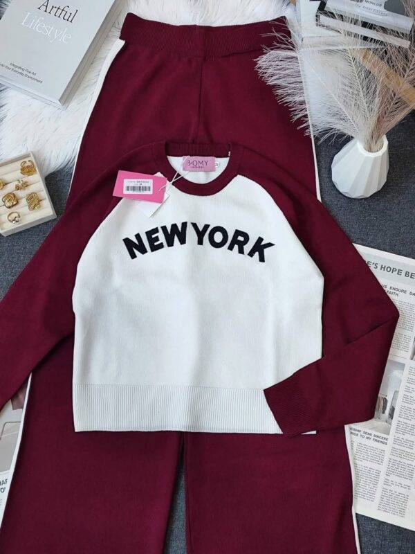 GDT-2958 - CONJUNTO DE PUNTO "NEW YORK" PARA DAMA (1 PZA)