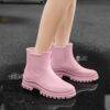 807- BOTAS DE DAMA PARA LLUVIA. (1 PZA)
