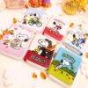 JSQB-20- TERCIA DE MONEDERO x SNOOPY. (3 PZS)