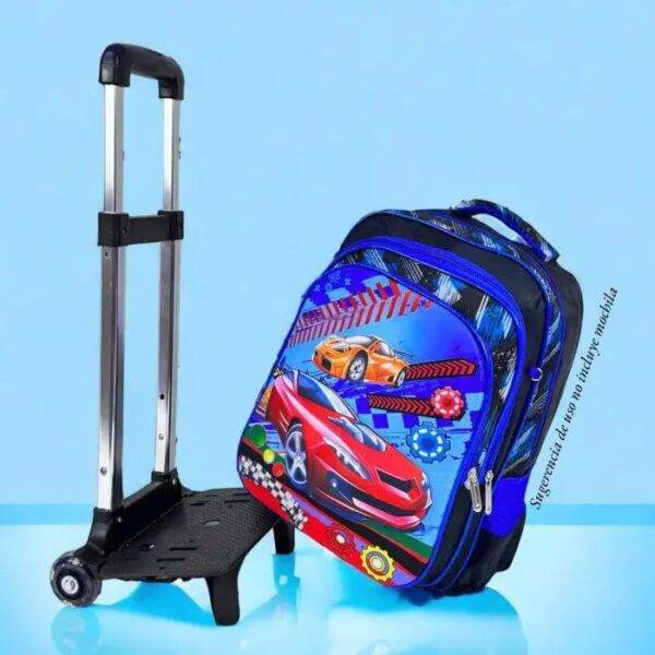2090 - CARRITO CON LUZ LED PARA MOCHILA DE PRIMARIA (1 PZA)