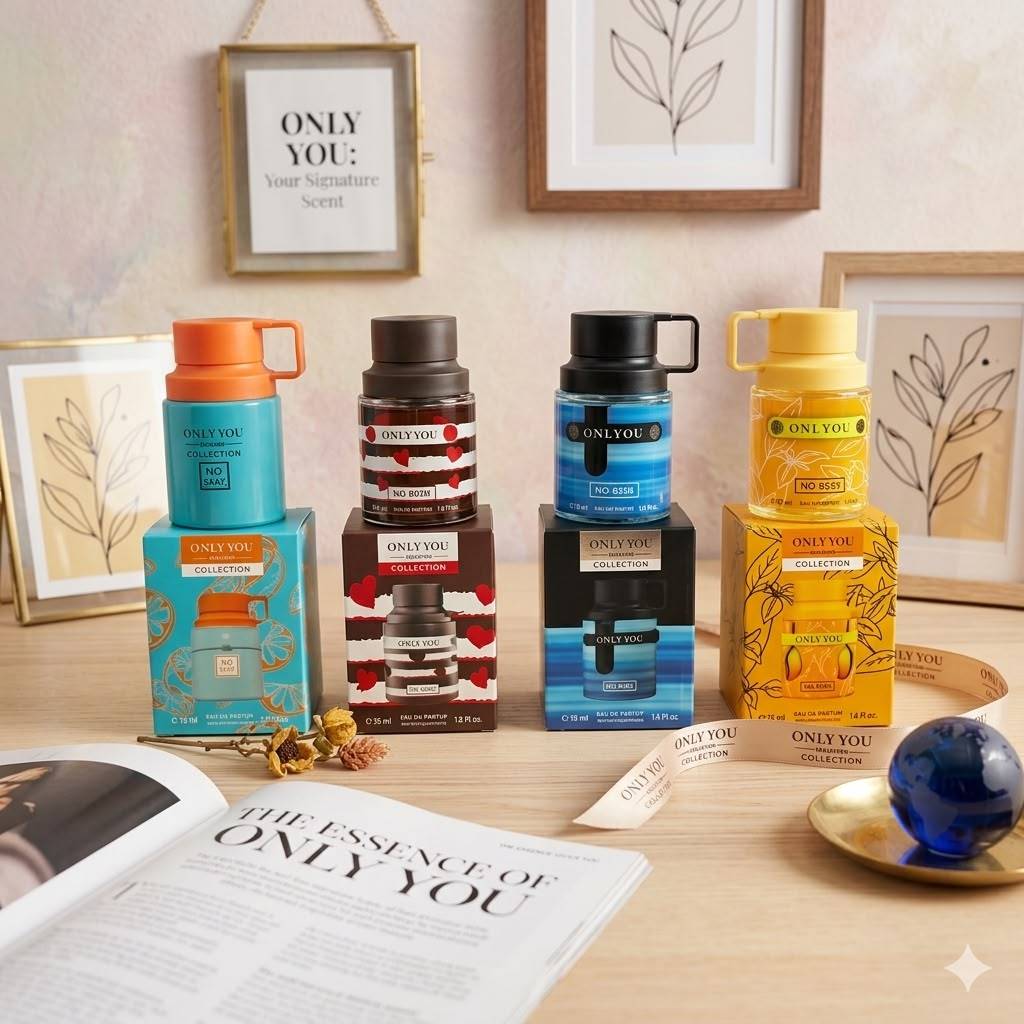 OLU830-232 – SET DE 4 PERFUMES x «ONLY YOU» (1 SET)
