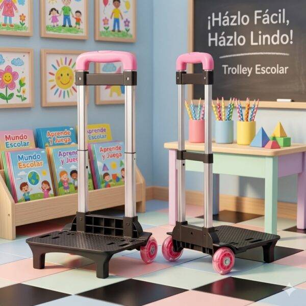2090 - CARRITO CON LUZ LED PARA MOCHILA DE PRIMARIA (1 PZA)