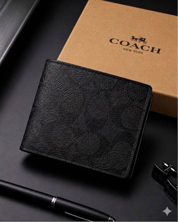 S8104 - CARTERA x "COACH" PARA CABALLERO CON CAJA (1 PZA)