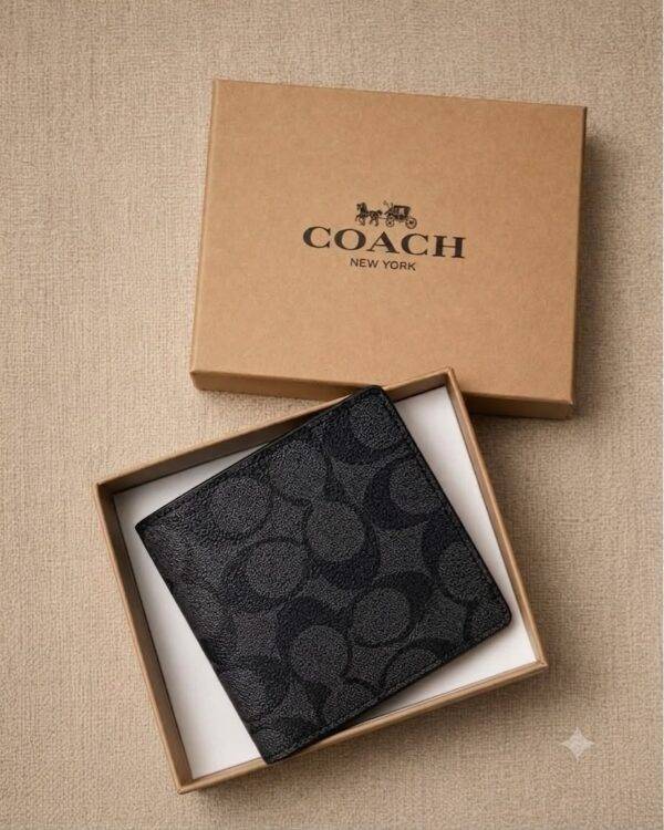S8104 - CARTERA x "COACH" PARA CABALLERO CON CAJA (1 PZA)