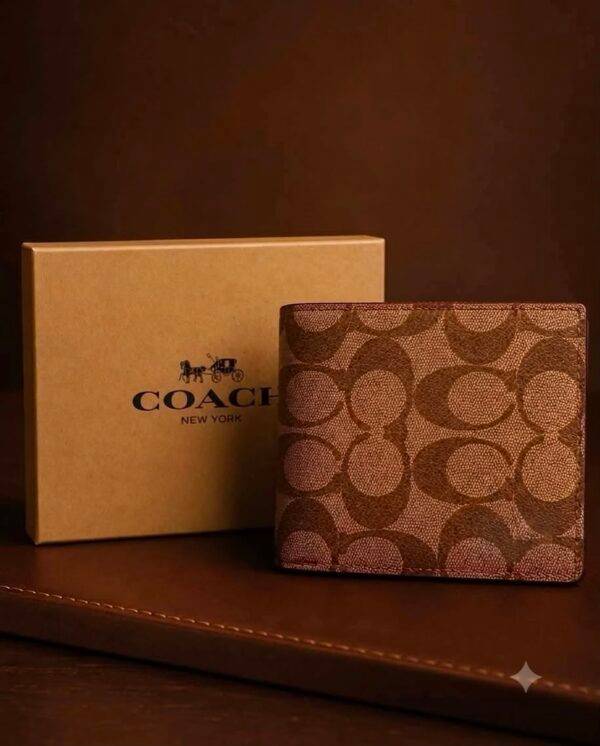 S8104 - CARTERA x "COACH" PARA CABALLERO CON CAJA (1 PZA)