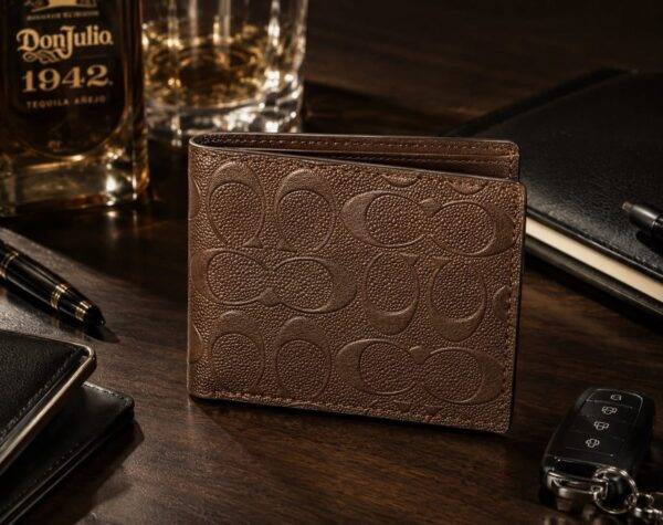 S8104 - CARTERA x "COACH" PARA CABALLERO CON CAJA (1 PZA)
