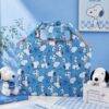 1SNB - BOLSA PLEGABLE Y REUTILIZABLE x "SNOOPY" (1 PZA)