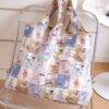 1SNB - BOLSA PLEGABLE Y REUTILIZABLE x "SNOOPY" (1 PZA)