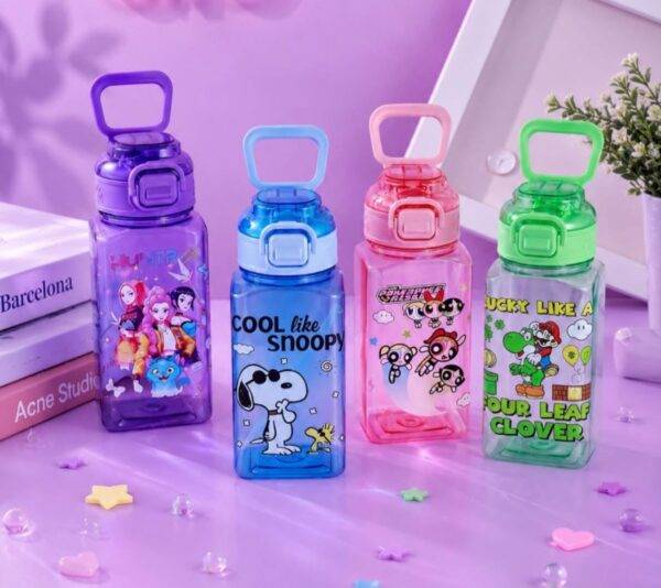 LU88544 - VASO RECTANGULAR x "PERSONAJES" (1 PZA)