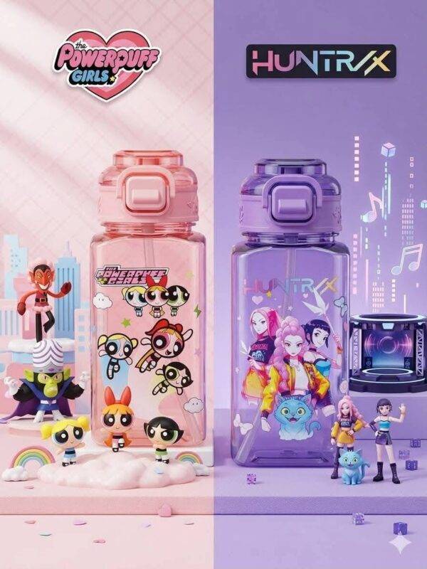 LU88544 - VASO RECTANGULAR x "PERSONAJES" (1 PZA)