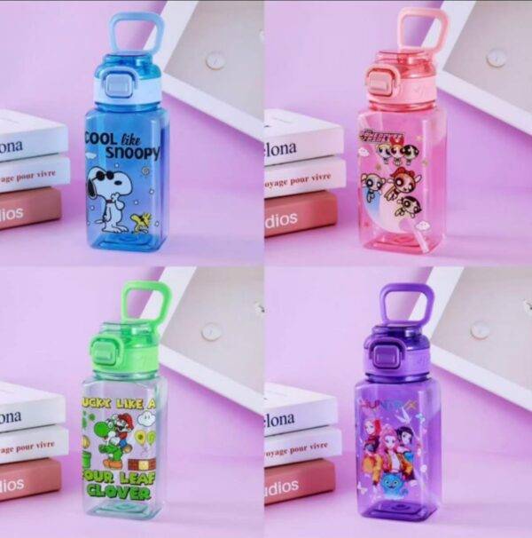 LU88544 - VASO RECTANGULAR x "PERSONAJES" (1 PZA)