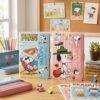 AF-312 - LIBRETA PREMIUM CON BROCHE MAGNETICO x "SNOOPY" (1 PZA)