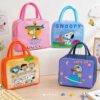 BDD010 - LONCHERA TERMICA x "SNOOPY" POR TERCIA (3 PIEZAS)