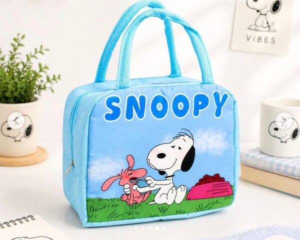 BDD010 - LONCHERA TERMICA x "SNOOPY" POR TERCIA (3 PIEZAS)