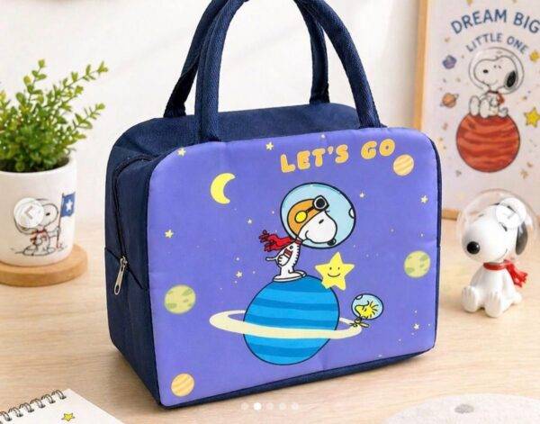 BDD010 - LONCHERA TERMICA x "SNOOPY" POR TERCIA (3 PIEZAS)