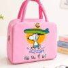 BDD010 - LONCHERA TERMICA x "SNOOPY" POR TERCIA (3 PIEZAS)