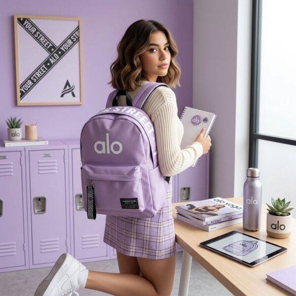 LU99187 - MOCHILA JUVENIL x "NIKE y ALO" (1 PZA)